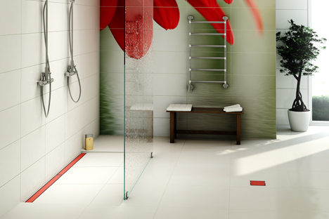 Golvbrunnar till ett exklusivt badrum - Se mer på vår hemsida